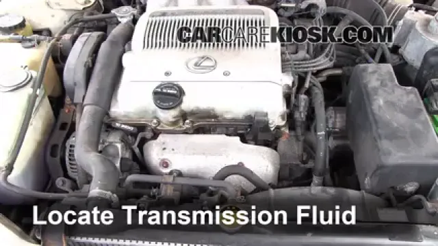 1993 Lexus ES300 3.0L V6 Transmission Fluid Add Fluid